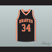 Load image into Gallery viewer, Otto Porter Jr. 34 Scott County Central High School Braves Black Basketball Jersey 2