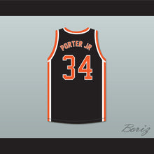 Load image into Gallery viewer, Otto Porter Jr. 34 Scott County Central High School Braves Black Basketball Jersey 2