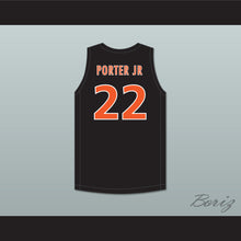 Load image into Gallery viewer, Otto Porter Jr. 22 Scott County Central High School Braves Black Basketball Jersey 2