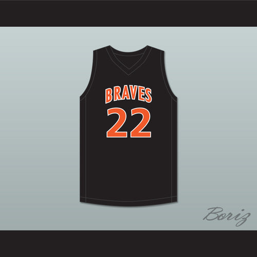 Otto Porter Jr. 22 Scott County Central High School Braves Black Basketball Jersey 1