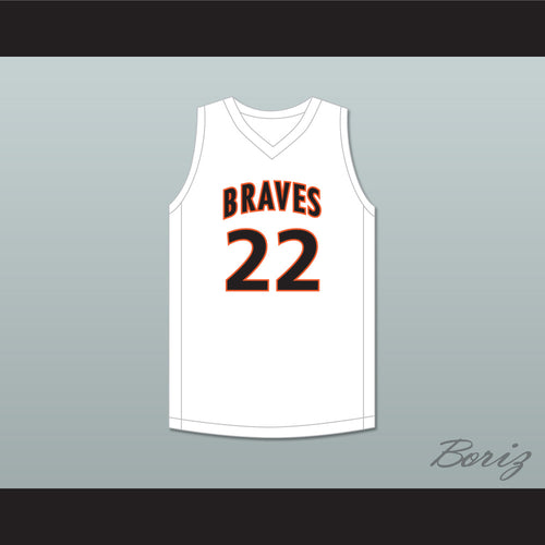 Otto Porter Jr. 22 Scott County Central High School Braves White Basketball Jersey 2