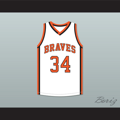 Otto Porter Jr. 34 Scott County Central High School Braves White Basketball Jersey 1