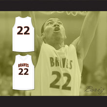 Load image into Gallery viewer, Otto Porter Jr. 22 Scott County Central High School Braves White Basketball Jersey 1