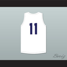 Load image into Gallery viewer, Ousmane Dieng 11 France White Basketball Jersey 1
