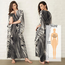 Load image into Gallery viewer, Oversize Kaftan Beach Cover up Pareos de Playa Mujer Beach Wear Oversize Bikini Cover up Robe Plage Sarong Beach Tunic #Q877