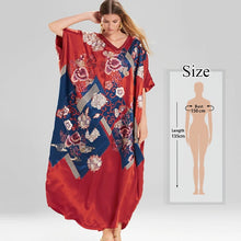 Load image into Gallery viewer, Oversize Kaftan Beach Cover up Pareos de Playa Mujer Beach Wear Oversize Bikini Cover up Robe Plage Sarong Beach Tunic #Q877