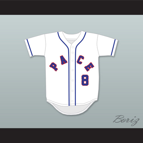 PJ Walters 8 Pace Athletic and Recreation Association White Baseball Jersey 2