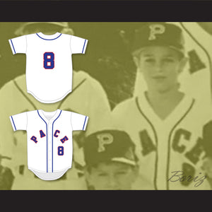 PJ Walters 8 Pace Athletic and Recreation Association White Baseball Jersey 1