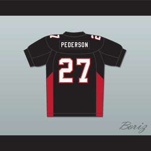 27 Pederson Mean Machine Convicts Football Jersey