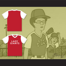 Load image into Gallery viewer, Peggy Hill Lady Giants Softball Team Baseball Jersey