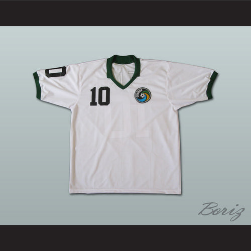 Pele New York Cosmos White Football Soccer Jersey