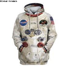 Load image into Gallery viewer, PLstar Cosmos Fashion hoodies men armstrong spacesuit 3D Print Unisex Hoodie streetwear Casual Hooded sweatshirt Drop ship YH054