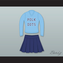 Load image into Gallery viewer, Kelly Bundy Polk Dots Polk High School Cheerleader Uniform Married With Children