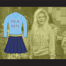Load image into Gallery viewer, Kelly Bundy Polk Dots Polk High School Cheerleader Uniform Married With Children