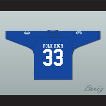 Load image into Gallery viewer, Al Bundy 33 Polk High School Blue Hockey Jersey Married With Children