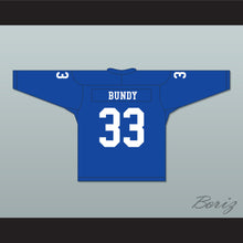 Load image into Gallery viewer, Al Bundy 33 Polk High School Blue Hockey Jersey Married With Children