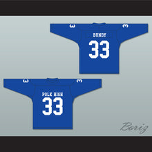 Load image into Gallery viewer, Al Bundy 33 Polk High School Blue Hockey Jersey Married With Children