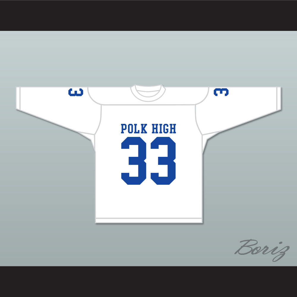 Al Bundy 33 Polk High School White Hockey Jersey Married With Children