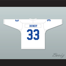 Load image into Gallery viewer, Al Bundy 33 Polk High School White Hockey Jersey Married With Children