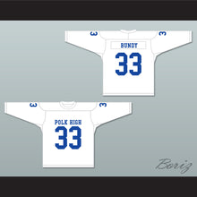 Load image into Gallery viewer, Al Bundy 33 Polk High School White Hockey Jersey Married With Children