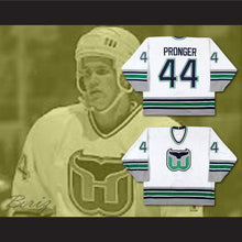 Load image into Gallery viewer, Chris Pronger 44 Hartford Whalers White Hockey Jersey