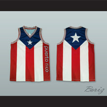 Load image into Gallery viewer, Puerto Rico Flag Basketball Jersey
