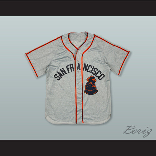 Pablo Sandoval 48 San Francisco Sea Lions Negro League Gray Baseball Jersey