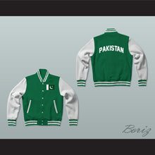 Load image into Gallery viewer, Pakistan Varsity Letterman Jacket-Style Sweatshirt