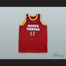 Load image into Gallery viewer, Pallacanestro Virtus Roma 11 Red Basketball Jersey