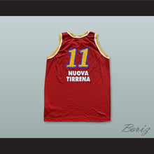 Load image into Gallery viewer, Pallacanestro Virtus Roma 11 Red Basketball Jersey