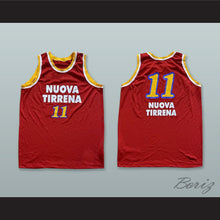 Load image into Gallery viewer, Pallacanestro Virtus Roma 11 Red Basketball Jersey