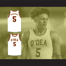 Load image into Gallery viewer, Paolo Banchero 5 O&#39;Dea High School Fighting Irish White Basketball Jersey 2