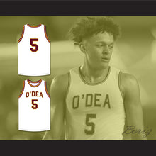 Load image into Gallery viewer, Paolo Banchero 5 O&#39;Dea High School Fighting Irish White Basketball Jersey 1