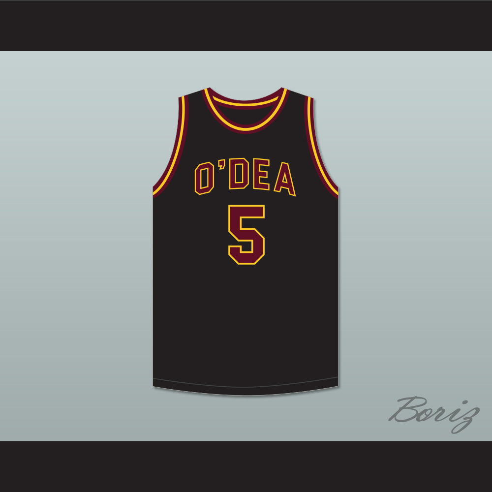 Paolo Banchero 5 O'Dea High School Fighting Irish Black Basketball Jersey 2