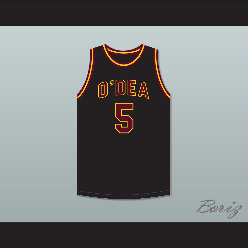 Paolo Banchero 5 O'Dea High School Fighting Irish Black Basketball Jersey 1