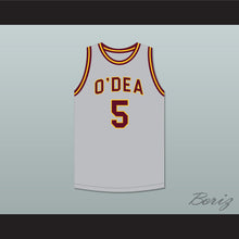 Load image into Gallery viewer, Paolo Banchero 5 O&#39;Dea High School Fighting Irish Light Gray Basketball Jersey 1