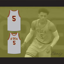 Load image into Gallery viewer, Paolo Banchero 5 O&#39;Dea High School Fighting Irish Light Gray Basketball Jersey 1