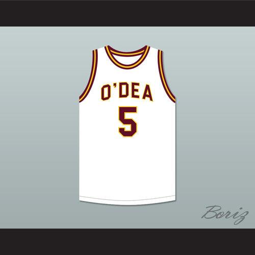 Paolo Banchero 5 O'Dea High School Fighting Irish White Basketball Jersey 1