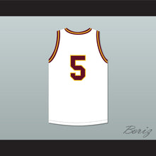 Load image into Gallery viewer, Paolo Banchero 5 O&#39;Dea High School Fighting Irish White Basketball Jersey 1