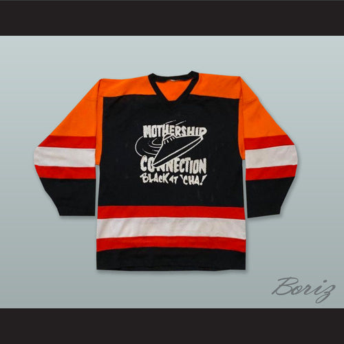 Parliament 95 Mothership Connection Black At Cha Black Hockey Jersey