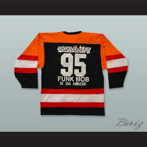 Parliament 95 Mothership Connection Black At Cha Black Hockey Jersey