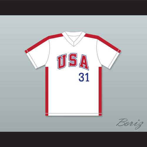 Pat Pacillo 31 1984 USA Team White Baseball Jersey