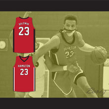 Load image into Gallery viewer, Patrick Baldwin Jr 23 Sussex Hamilton High School Chargers Red Basketball Jersey 4