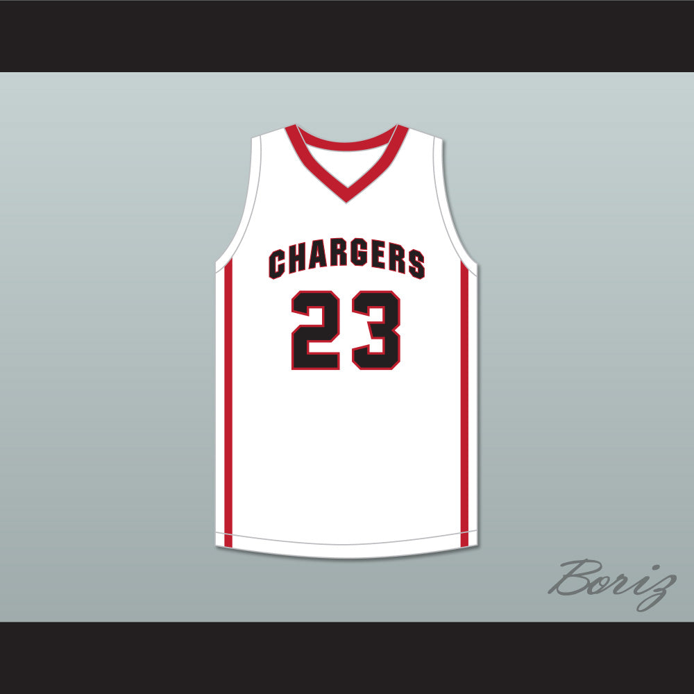 Patrick Baldwin Jr 23 Sussex Hamilton High School Chargers White Basketball Jersey 2