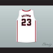 Load image into Gallery viewer, Patrick Baldwin Jr 23 Sussex Hamilton High School Chargers White Basketball Jersey 2