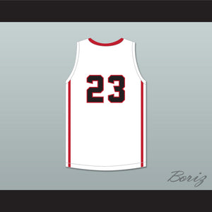 Patrick Baldwin Jr 23 Sussex Hamilton High School Chargers White Basketball Jersey 1