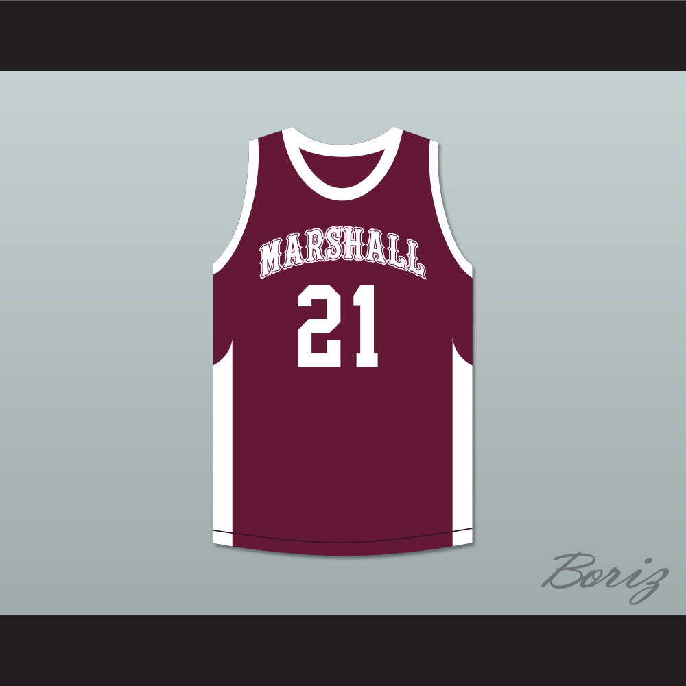 Patrick Beverley 21 John Marshall Metropolitan High School Commandos Maroon Basketball Jersey