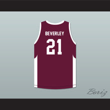 Load image into Gallery viewer, Patrick Beverley 21 John Marshall Metropolitan High School Commandos Maroon Basketball Jersey