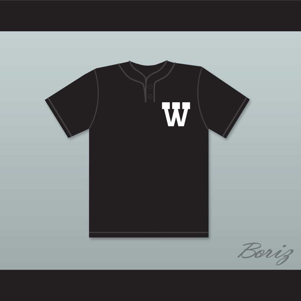 Patrick Mahomes 5 Whitehouse High School Wildcats Black Baseball Jersey 2