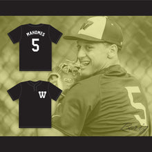 Load image into Gallery viewer, Patrick Mahomes 5 Whitehouse High School Wildcats Black Baseball Jersey 2
